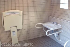 洗面台とベビーシート
