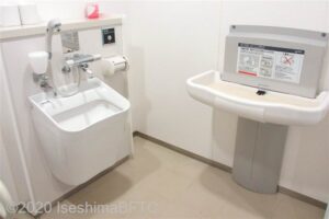 オストメイトとベビーシート