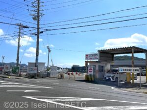 佐田浜第1駐車場の外観