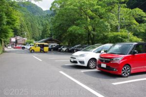駐車場のようす