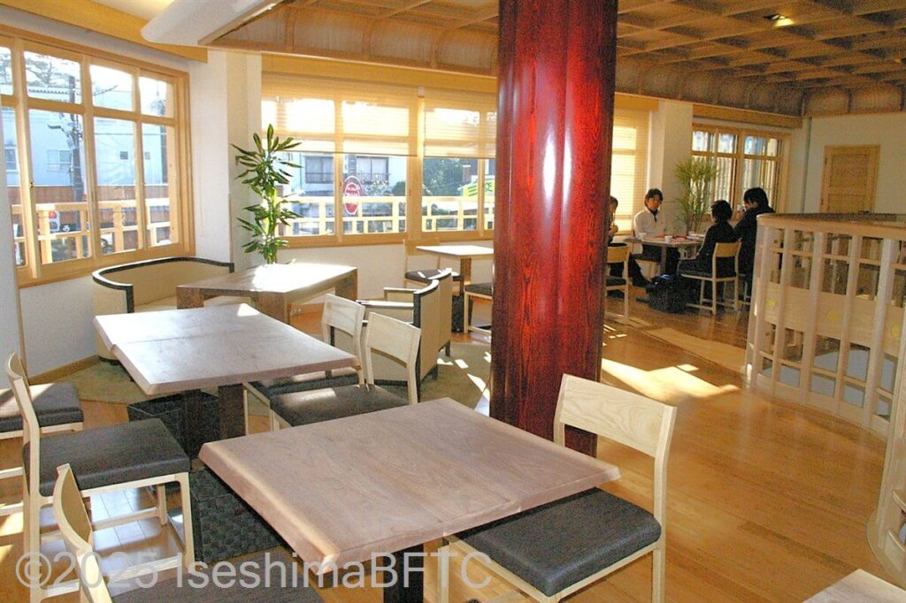 伊勢せきや2階あそらの茶屋の店内写真