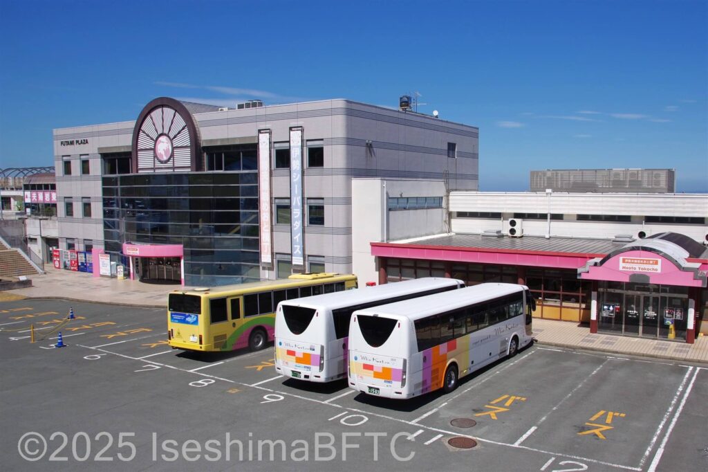 バス駐車場
