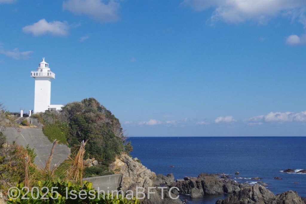 あのりさき灯台の遠景