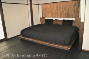 4階露天風呂付和洋室「そら」ベッド