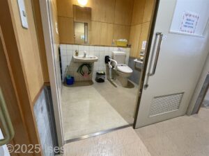 トイレ入口のようす