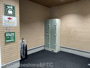 コインロッカーのようす