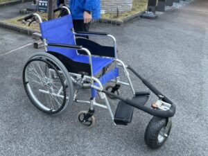 貸出車いすのようす
