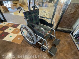貸出用車いすのようす。
