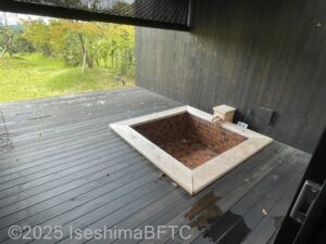 ヴィラ4　露天風呂からの眺め