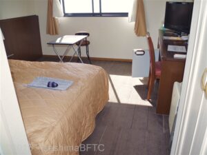 シングルツイン室内のようす