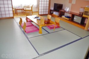 和室室内のようす