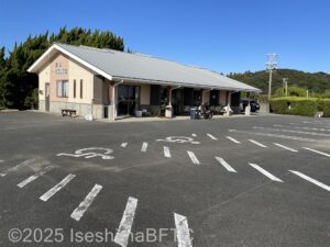障害者専用駐車スペースのようす