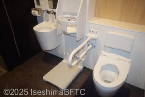 オストメイト、着替え台