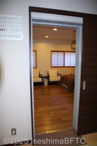 バリアフリールーム入口