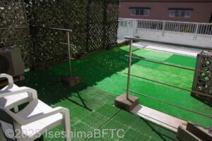 和室スタンダード（プライベートドッグラン付き）　プライベートドッグランのようす