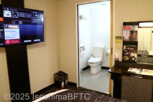 バリアフリールーム トイレ・洗面脱衣室入口