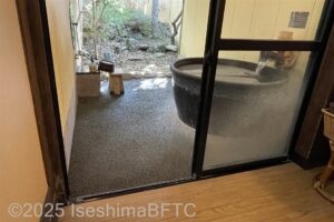 「風雅の湯」浴室入口