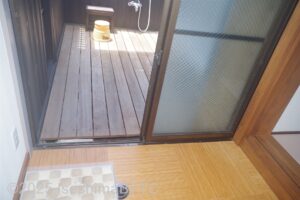 4階「月」露天風呂入口
