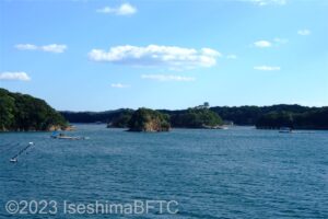 あご湾の風景