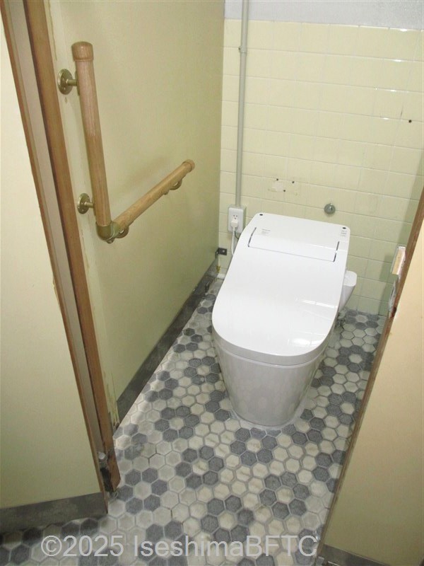 民宿トイレの改修後 洋式便器