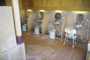 洗い場のようす