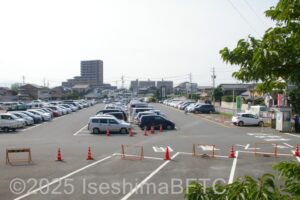 松阪市駐車場　全景