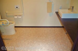 別館奥車いす対応トイレ内部