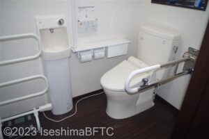 特別室　トイレ　便器回り