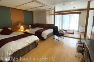 和洋室デラックス　室内のようす