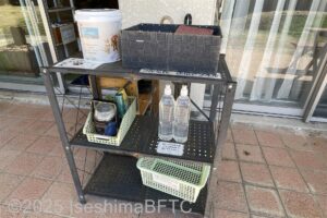 テラスドッグランの備品