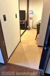 特別室・風見草（1-10号室）　室内への通路