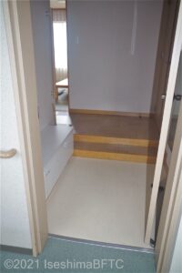 室内入口のようす