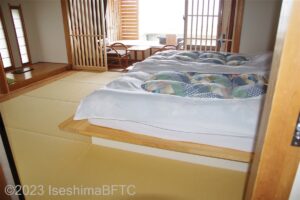露天風呂付き和洋室　室内のようす