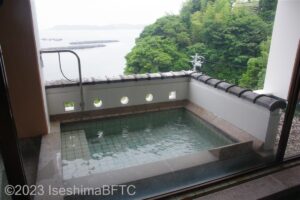 女性用大浴場　露天風呂