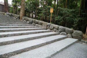 階段のようす