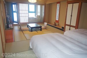 展望風呂付き和洋室　室内のようす