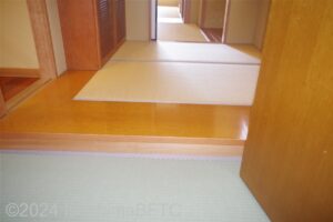 オーシャンビュー和室　上がりかまち
