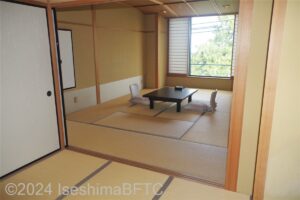 オーシャンビュー和室　室内のようす