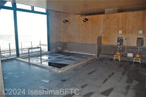 大浴場「清渚（せいちょ）」浴室内のようす