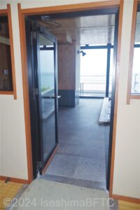 大浴場「五十鈴」浴室入口