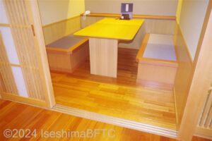 1階会席処「贄（にえ）」ベンチ席個室