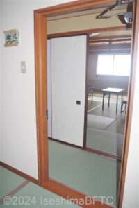 個室宴会場「ひわだ」入口