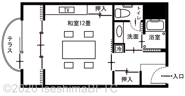 和室12畳