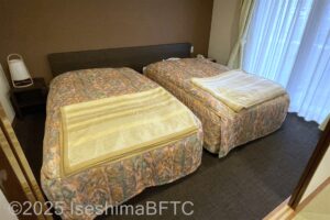 西館和洋室「松島」ベッドルーム