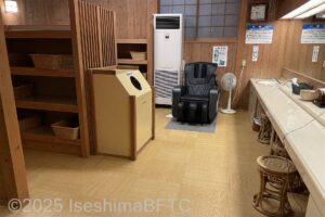 「吉祥の湯」脱衣所