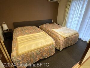 西館和洋室「松島」ベッドルーム
