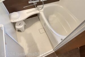 ペットOK離れ「伊吹」浴室のようす