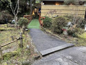 大浴場棟への通路