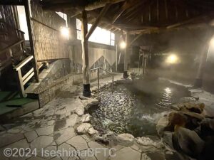 「吉祥の湯」露天風呂