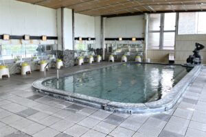 男性用大浴場　浴室内のようす